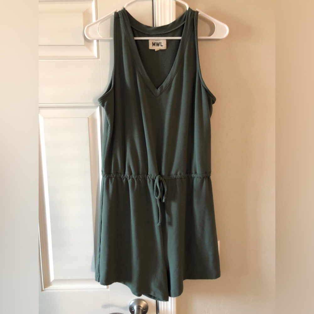 Madewell sleeveless romper